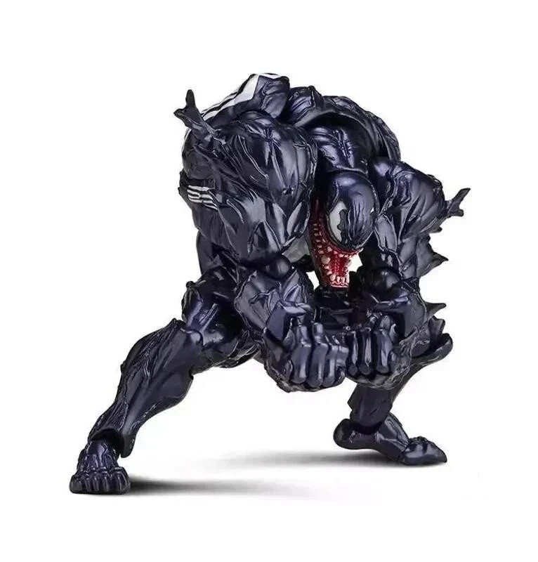 6.7'' Venom Action Figure Yamaguchi Revoltech Poseable Collectible Toy 17cm Gift
