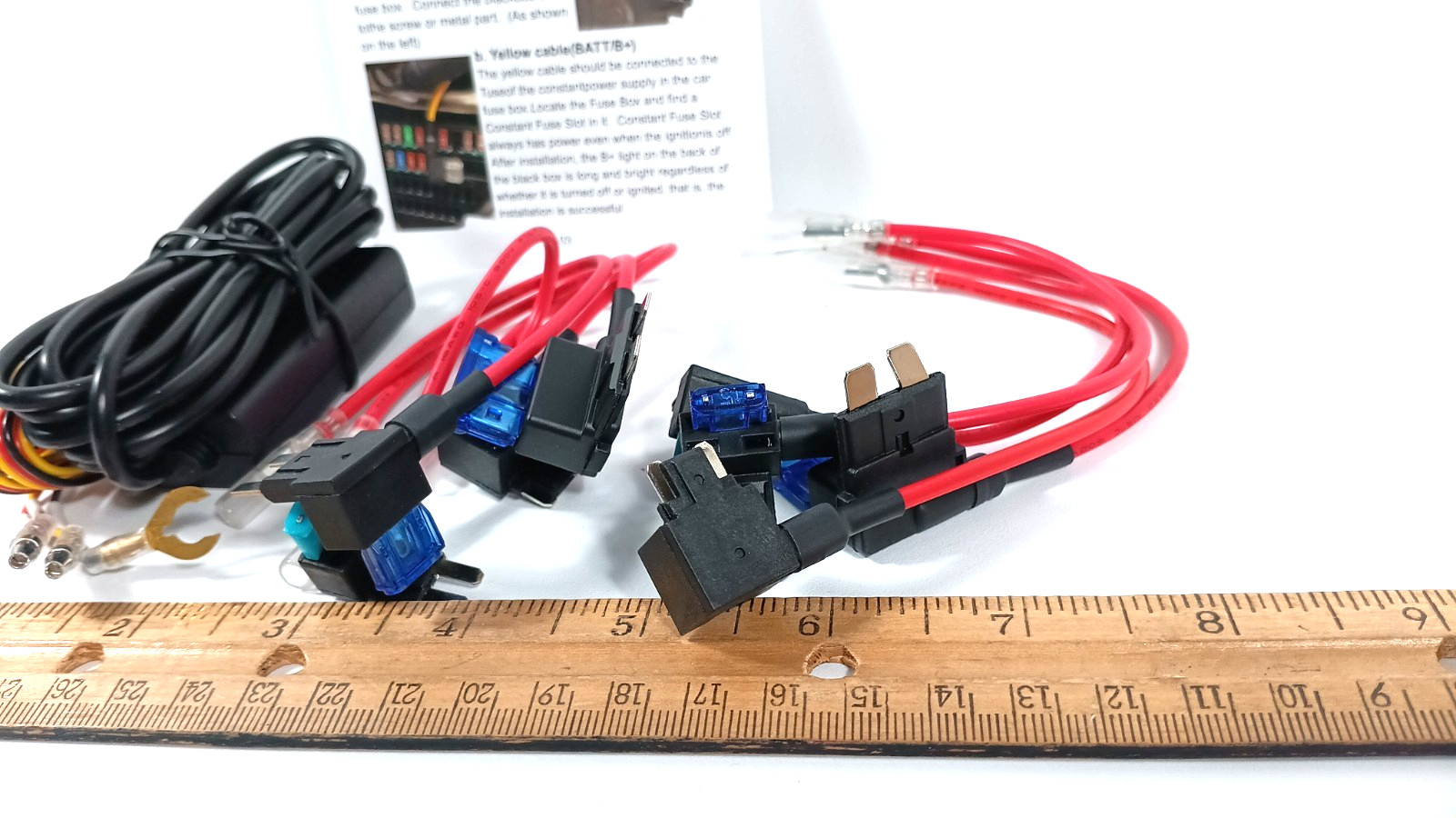 Dash Cam Camera Hardwire Kit Unbranded See pics Ask Questions