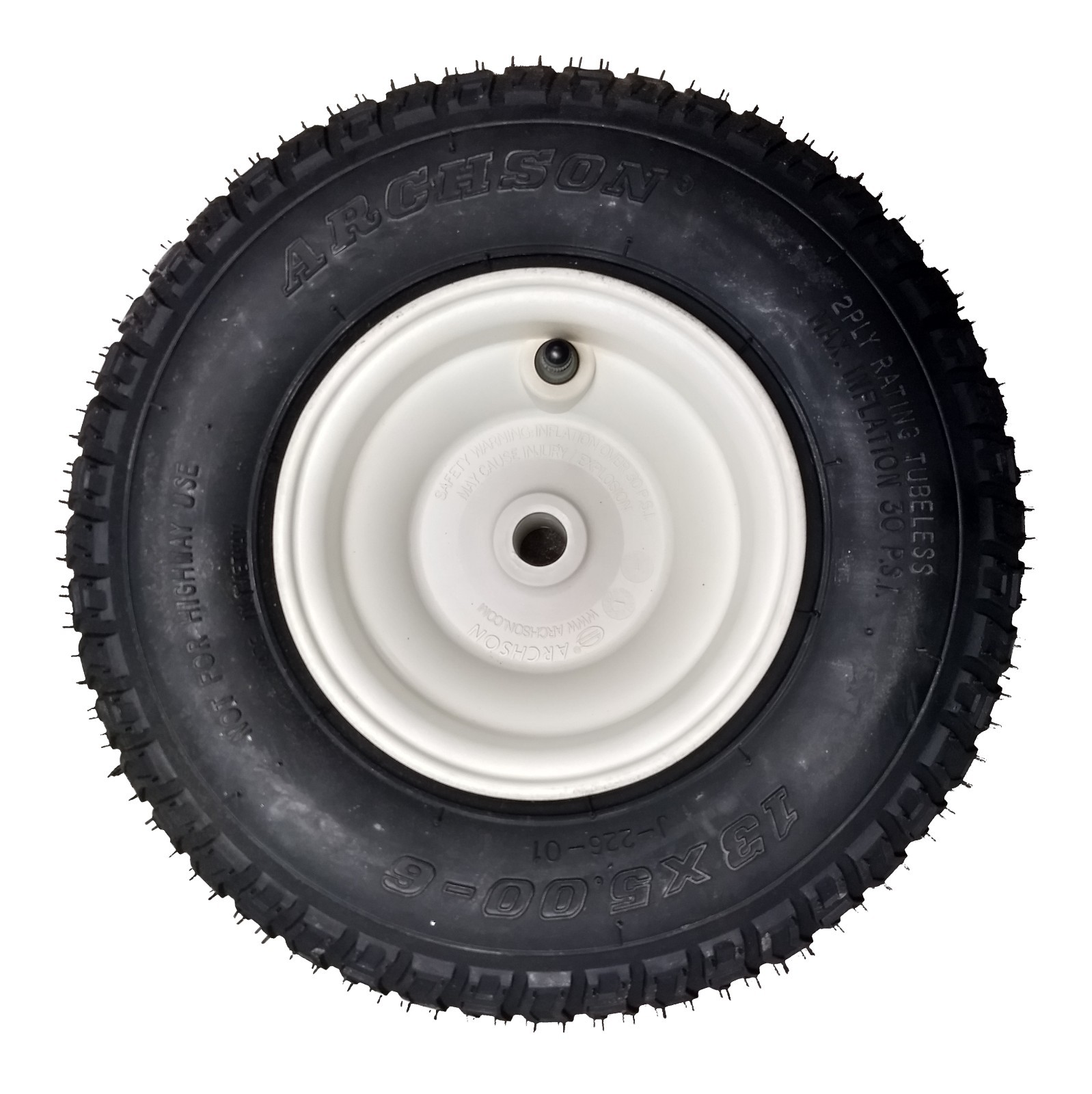 Lesco Spreader Wheel and Tire Assembly 13 x 5.00-6 Turf Saver II Lesco Spreader