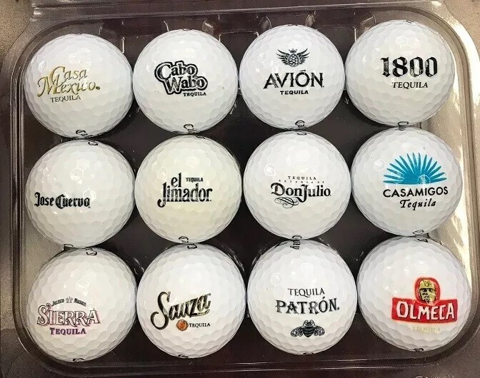 3 Dozen (Tequila Logos) Callaway Chrome Tour X Brand New Golf Balls No Box