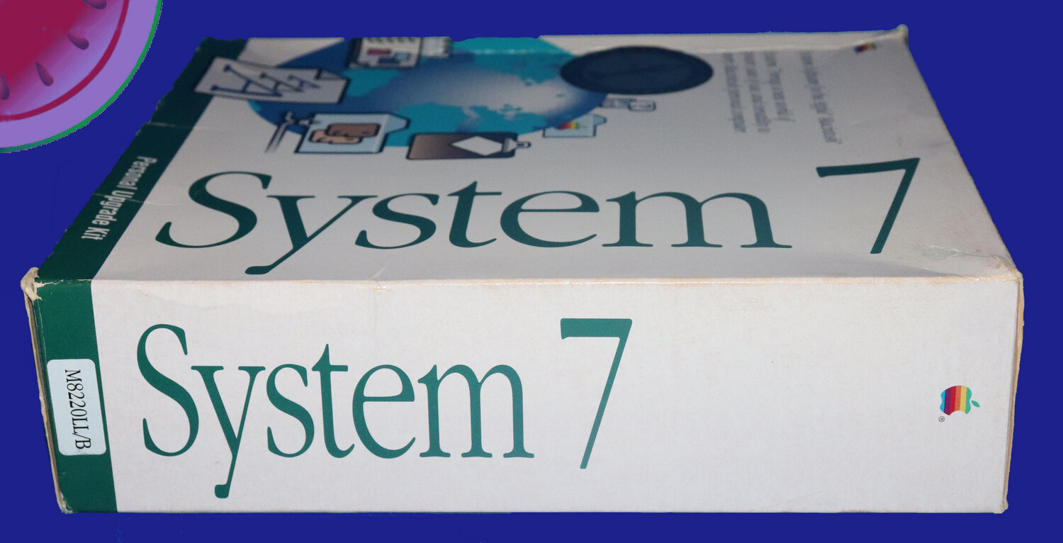 Apple System 7 Personal Upgrade Kit Software & Manuals + Hypercard 1991 M8220LL