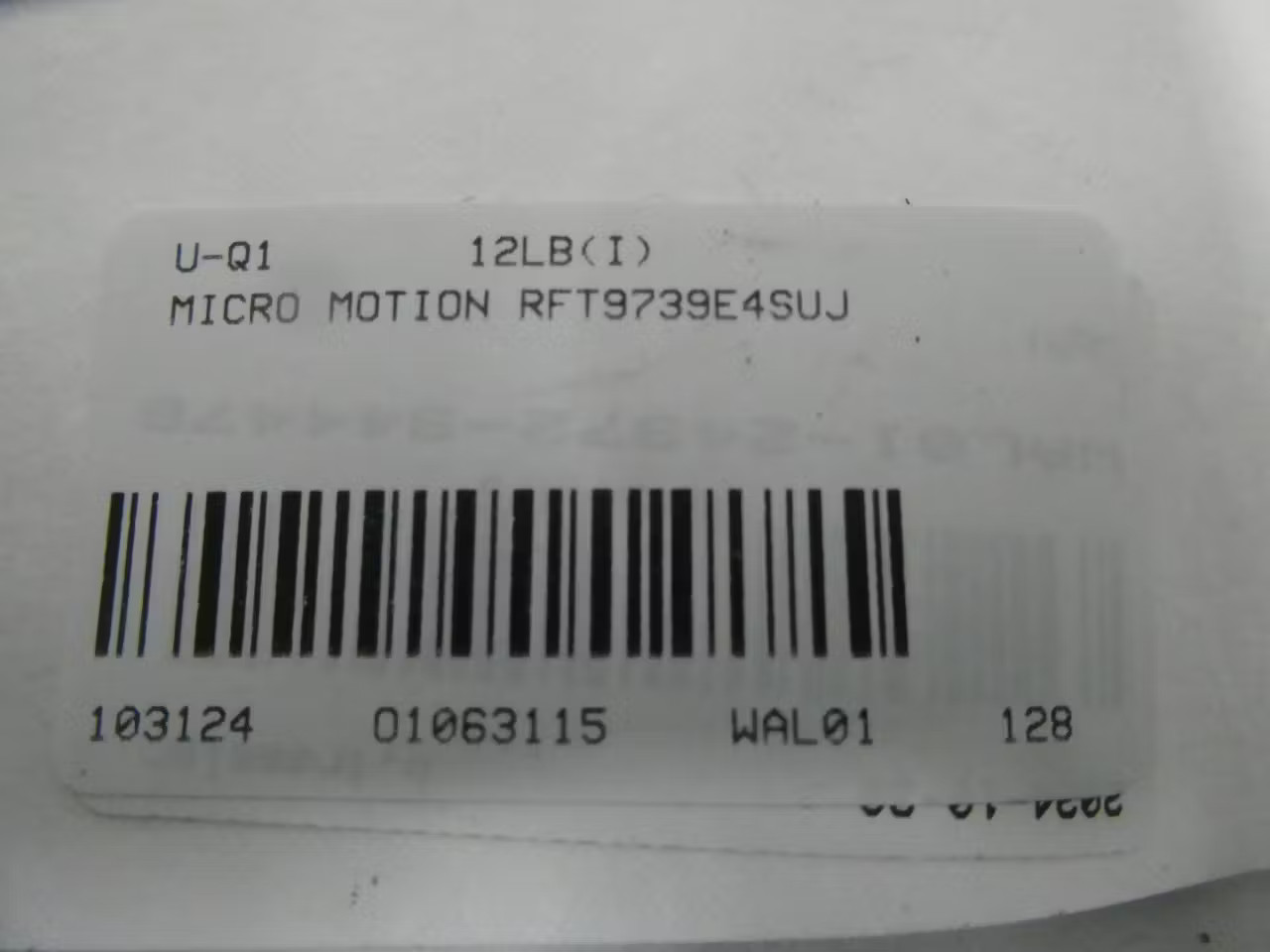 Micro Motion RFT9739E4SUJ Elite Remote Flow Transmitter 85-250v-ac