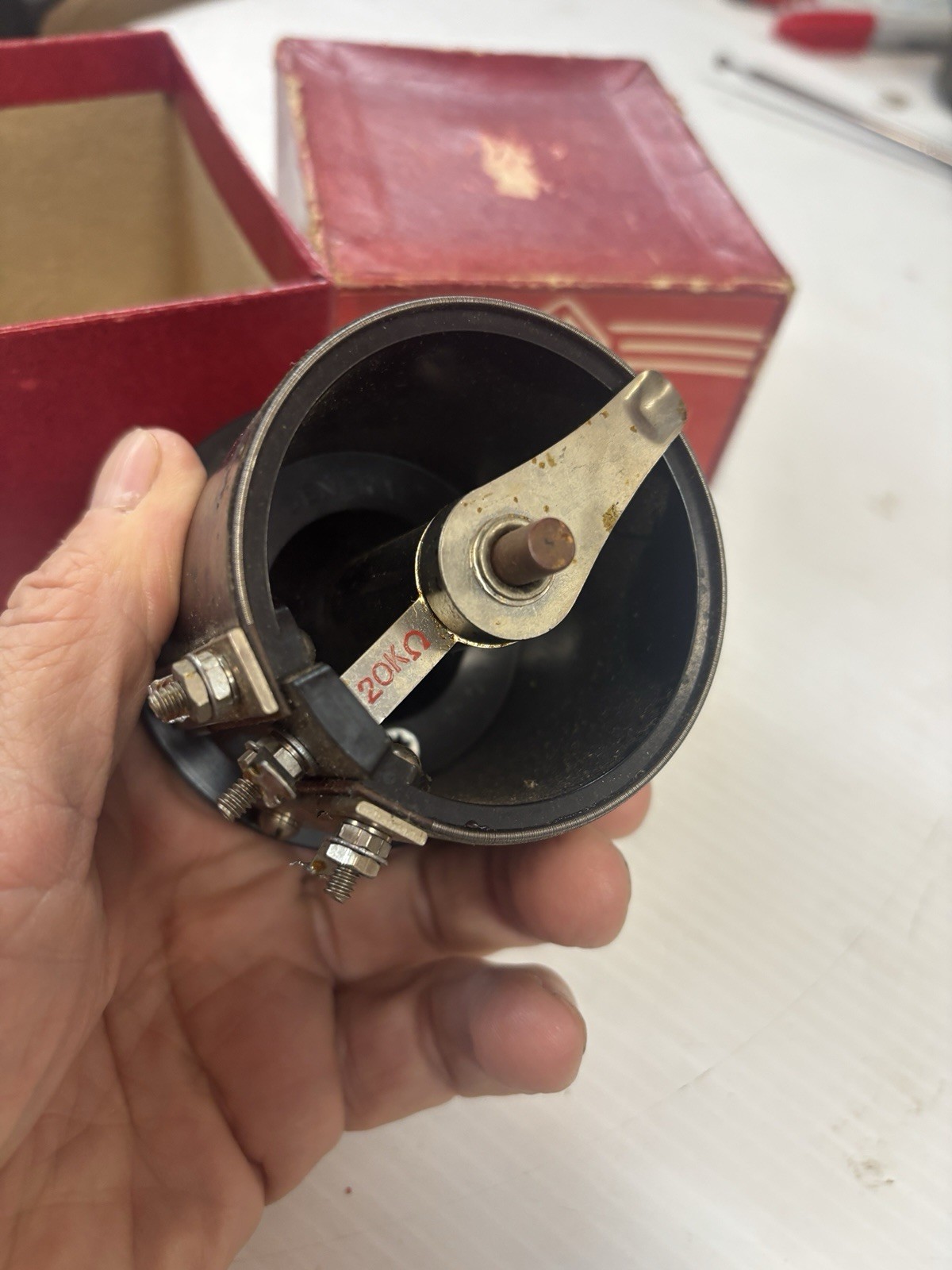 GENERAL RADIORADIO CO. MODEL 371A POTENTIOMETER 20,000 OHMS POT