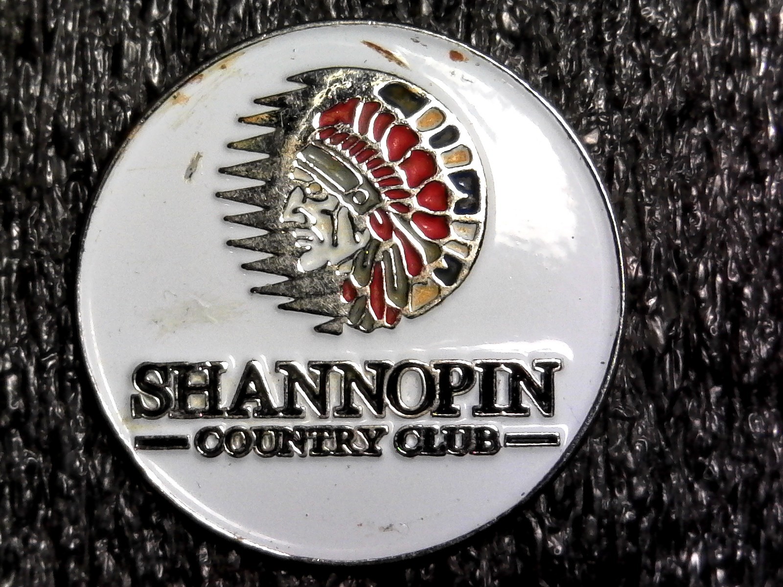 Shannopin Country Club - Golf Ball Marker Token 22mm (c24)