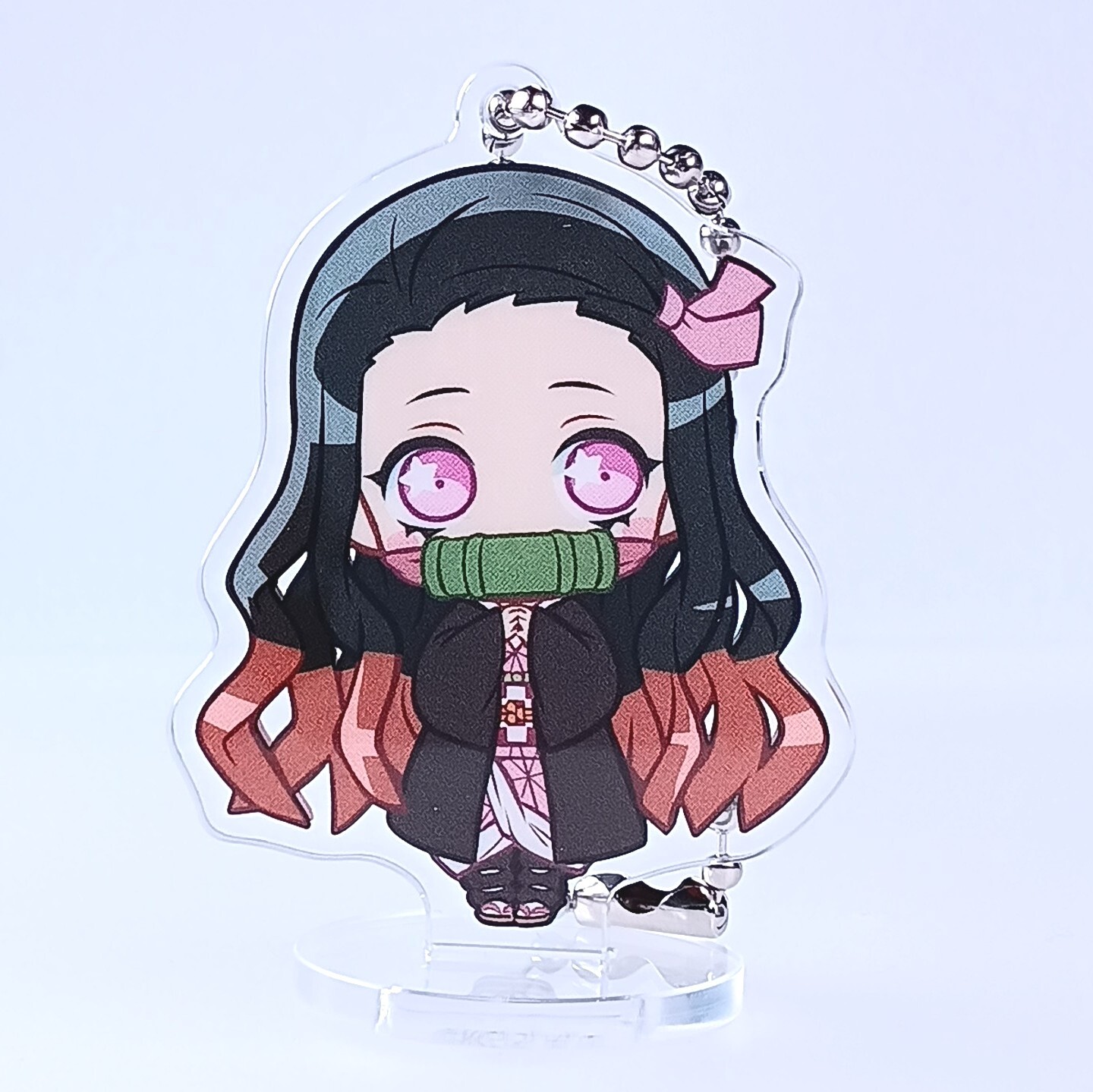 Nezuko Kamado Demon Slayer Kokomie Acrylic Figure Stand Keychain Japan F/S