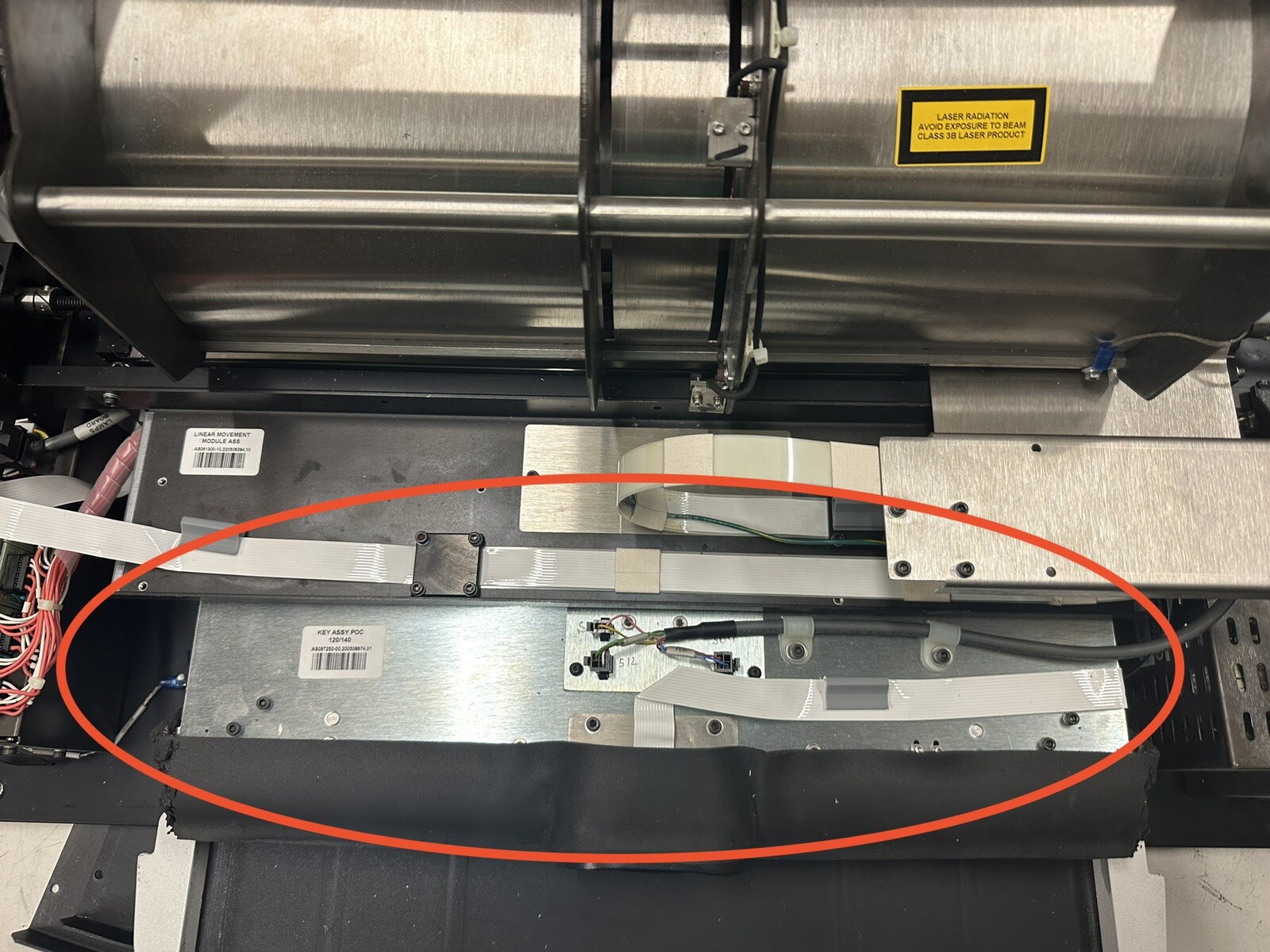 Kodak Point Of Care (POC) 140 Key Assembly POC 120/140 - AS097250