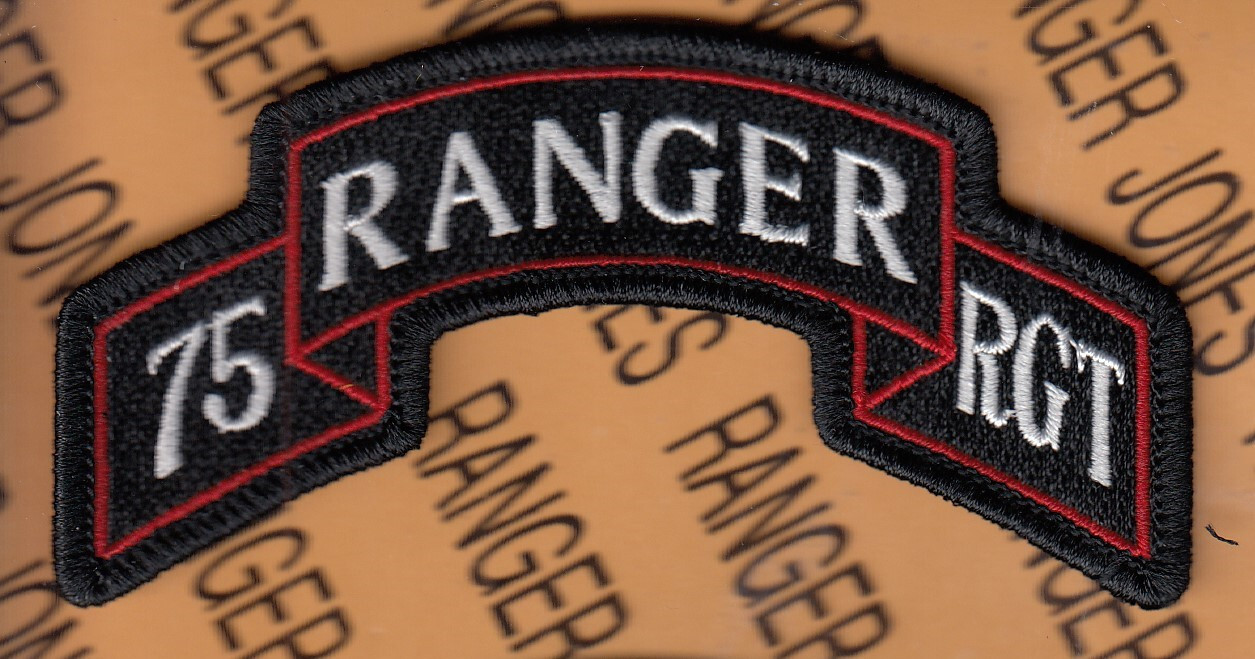 US Army 75th Airborne Ranger Regiment ~3.75" uniform patch m/e