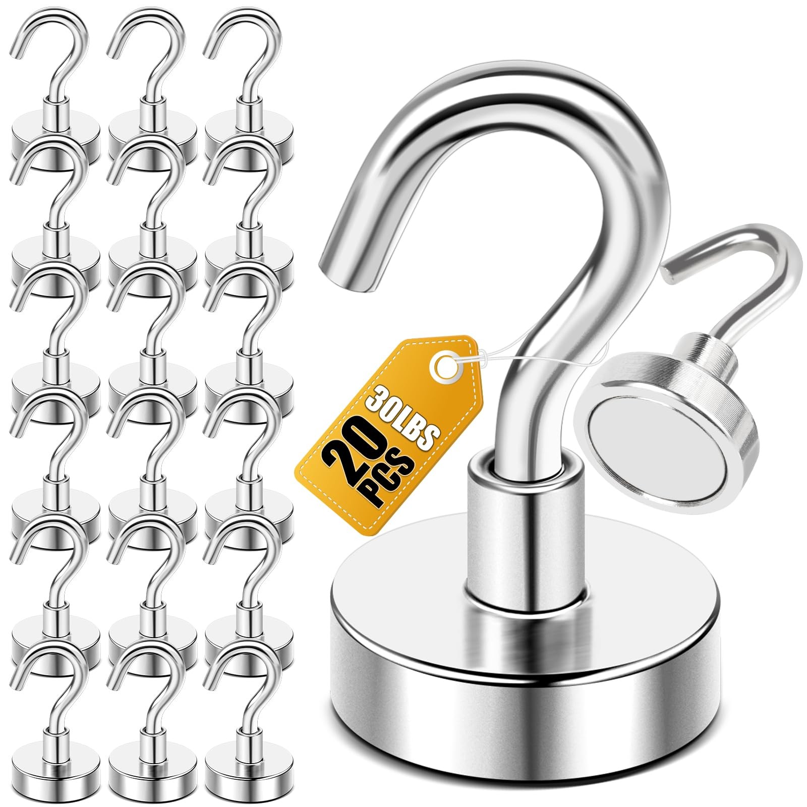 Magnetic Hooks, 30lbs+ Magnet Hook 2026 Cruise Cabin Ship Essentials Heavy Duty
