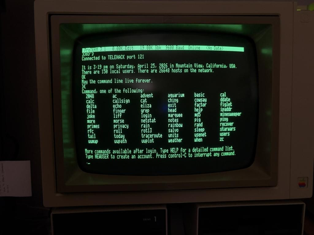 ProTERM v.3.1 Professional Communication Software for Apple II Computers