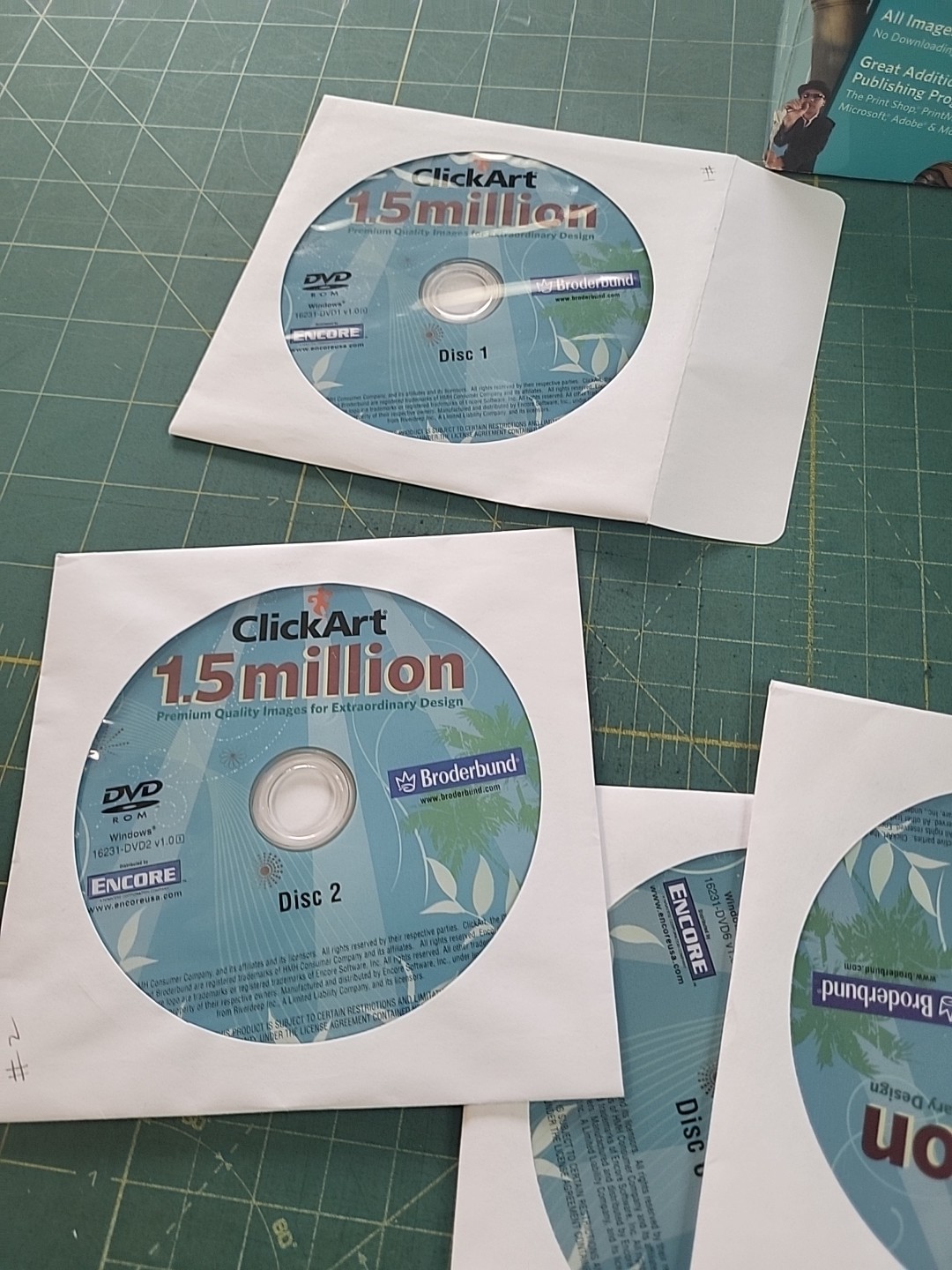 Clickart 1.5 million Contains all 8 Discs
