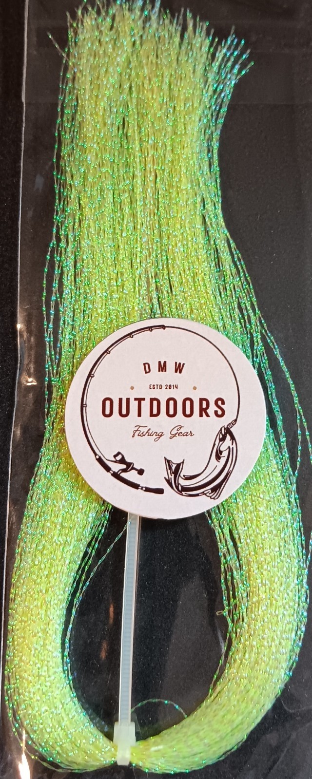 Crystal Flash-LIGHT GREEN-Fly Tying-Lures-Jigs-Flies-Arts & Crafts-Krystal Flash