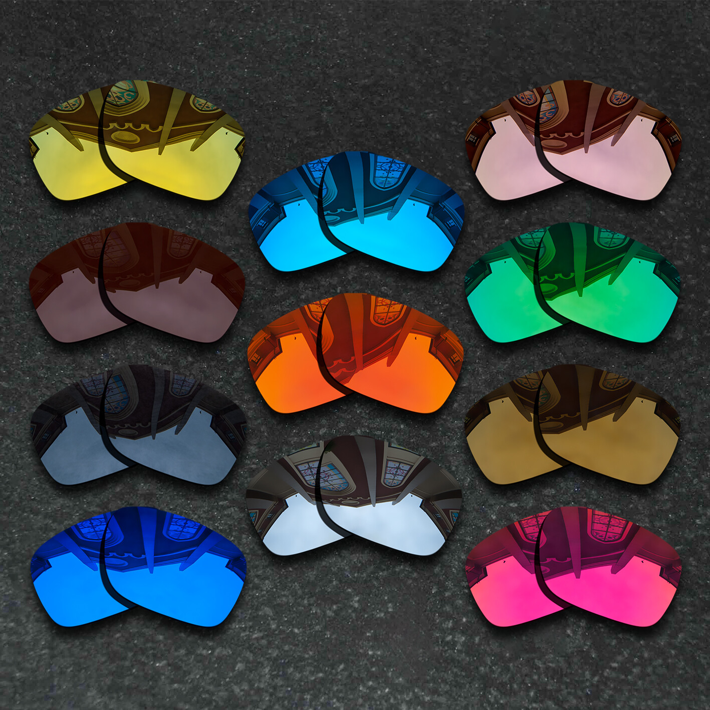 US Polarized Replacement Lenses For-Oakley Overtime OO9167-Variety Choices