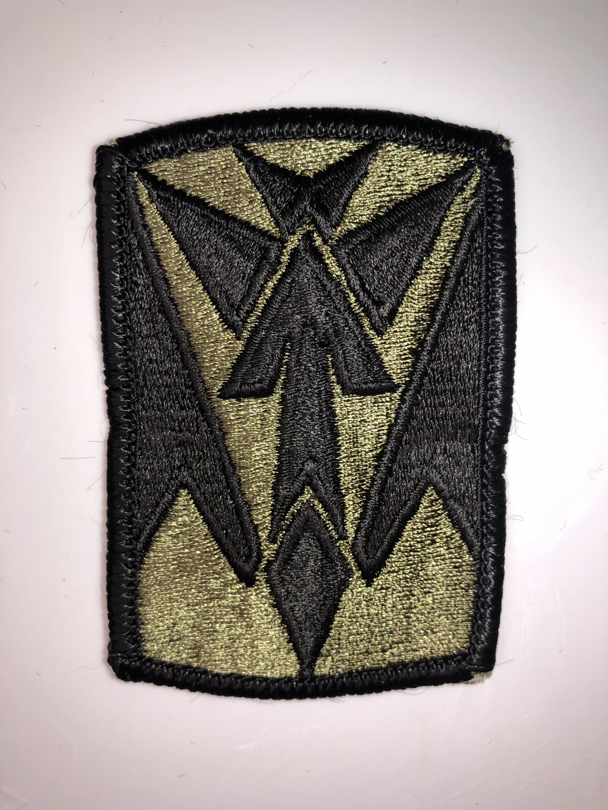 35th Air Defense Artillery Brigade Subdued U.S. Army Shoulder Patch Insignia