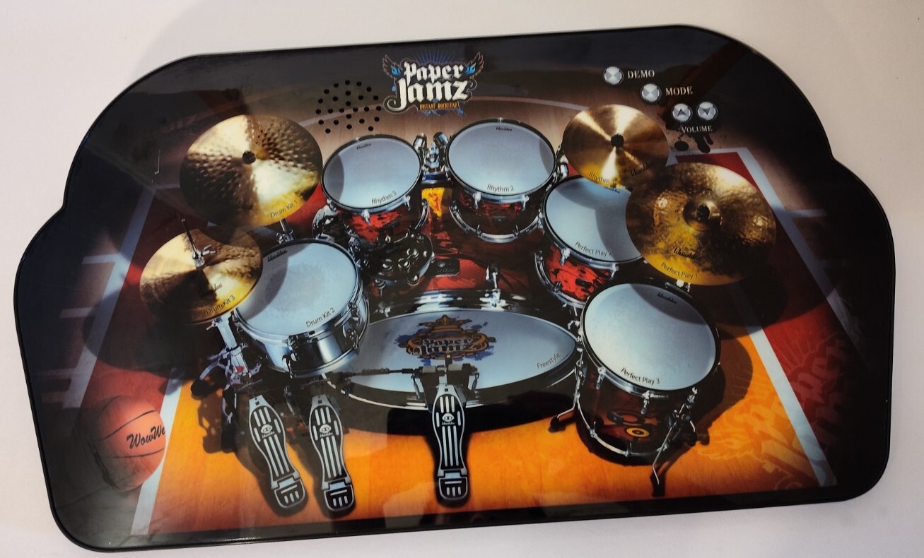 WowWee Paper Jamz Instant Rockstar Drum Set 2009
