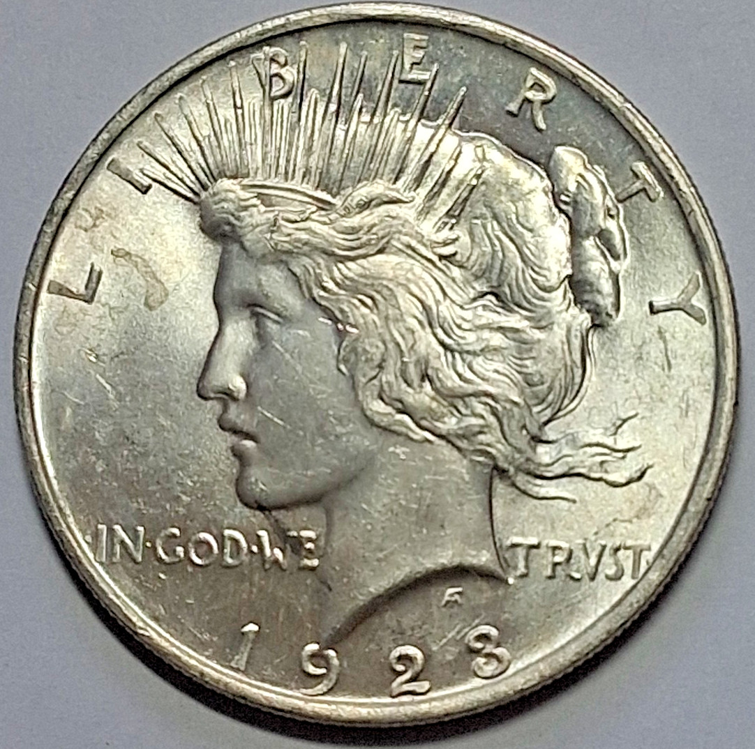 1923 Peace Dollar