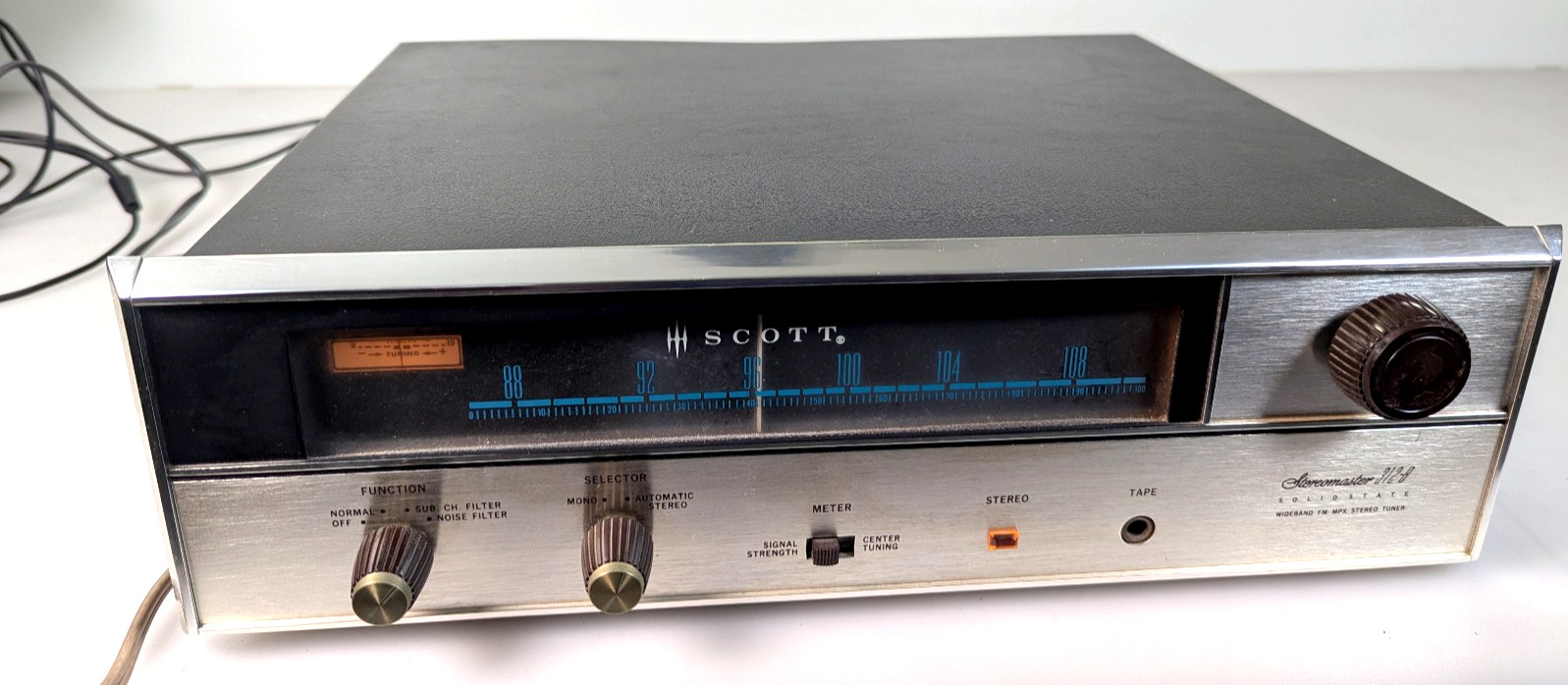 Scott Stereomaster Tuner 312-B Wideband FM MPX Stereo Tuner (Solid state)