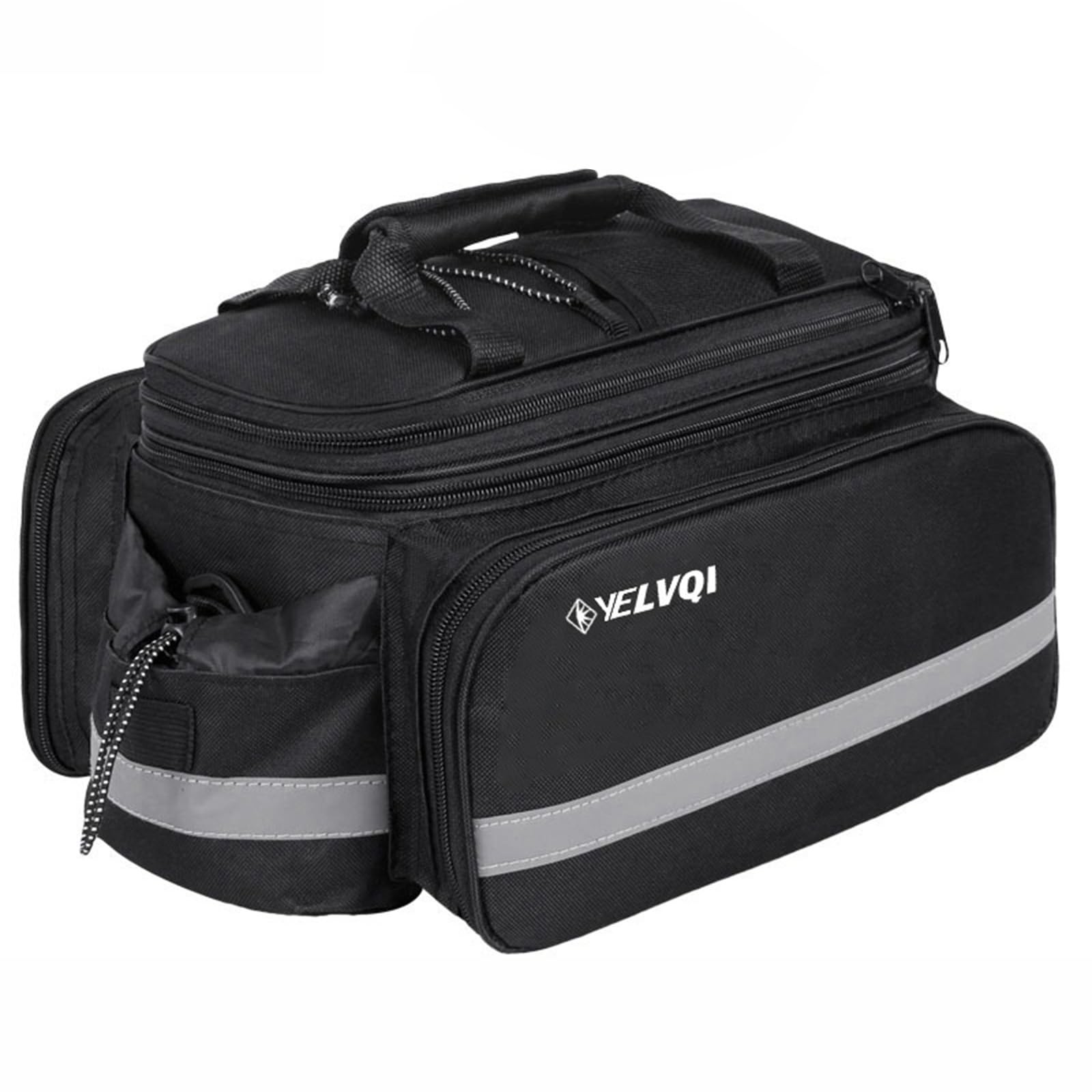 Bike Trunk Bag 16L Large Capacity Bicycle Rear Rack Bag with Waterproof Cover...