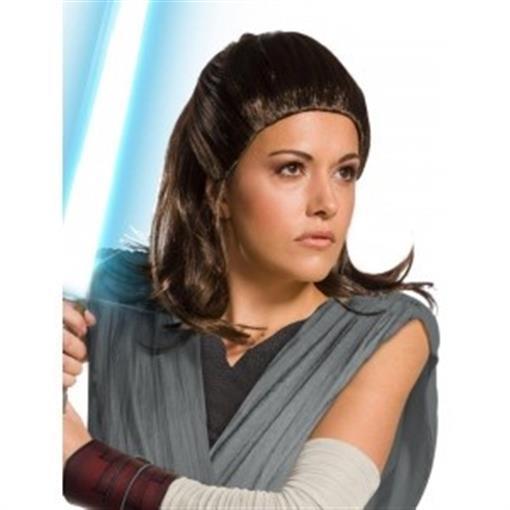 MorrisCostume RU34458 1 Rey Adult Wig Last Jedi - Multicolor