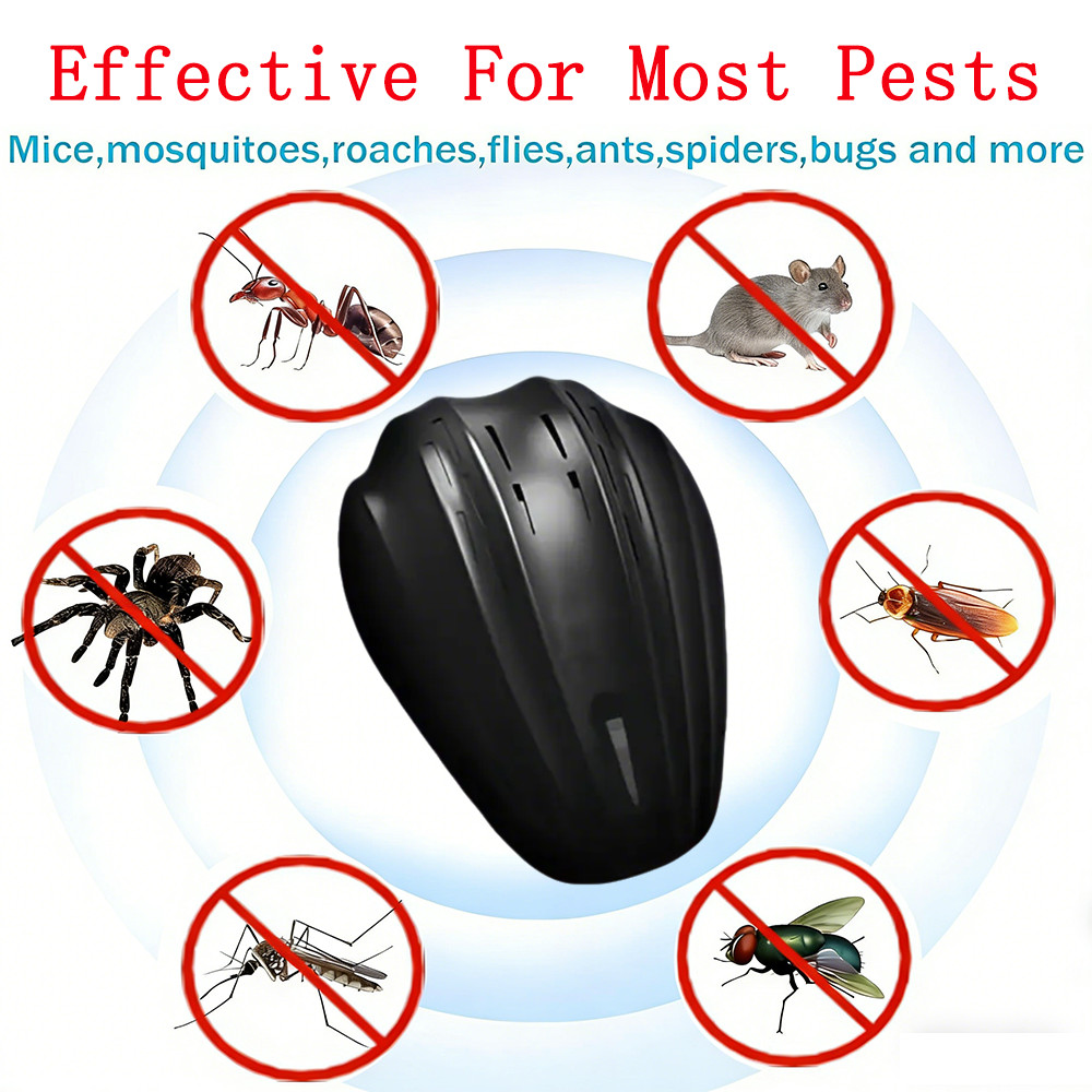 Ultrasonic Pest Repellent Indoor & Outdoor Electronic Insect Control
