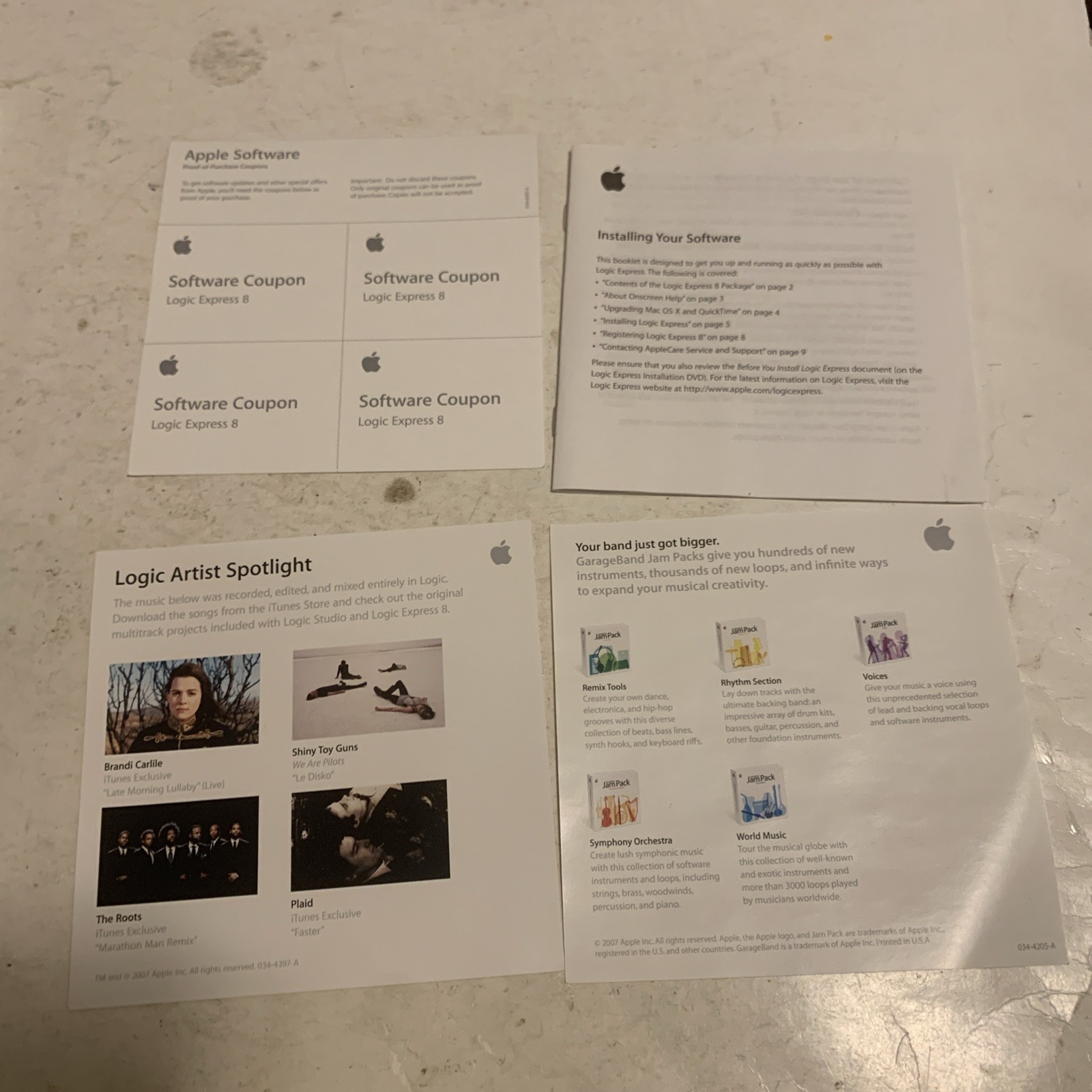 Apple Logic Express 8: Music Editing/Composing for Intel-based (Mac) retail key