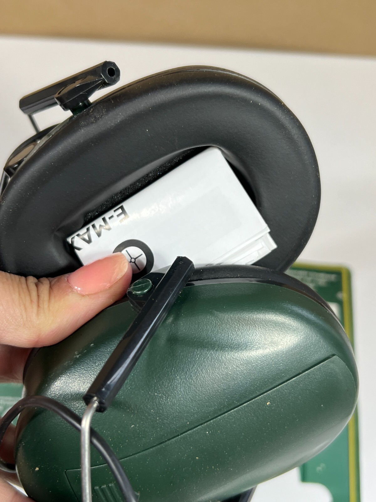 Caldwell E-MAX Low Profile Electronic Hearing Protection Green/Black 487-557