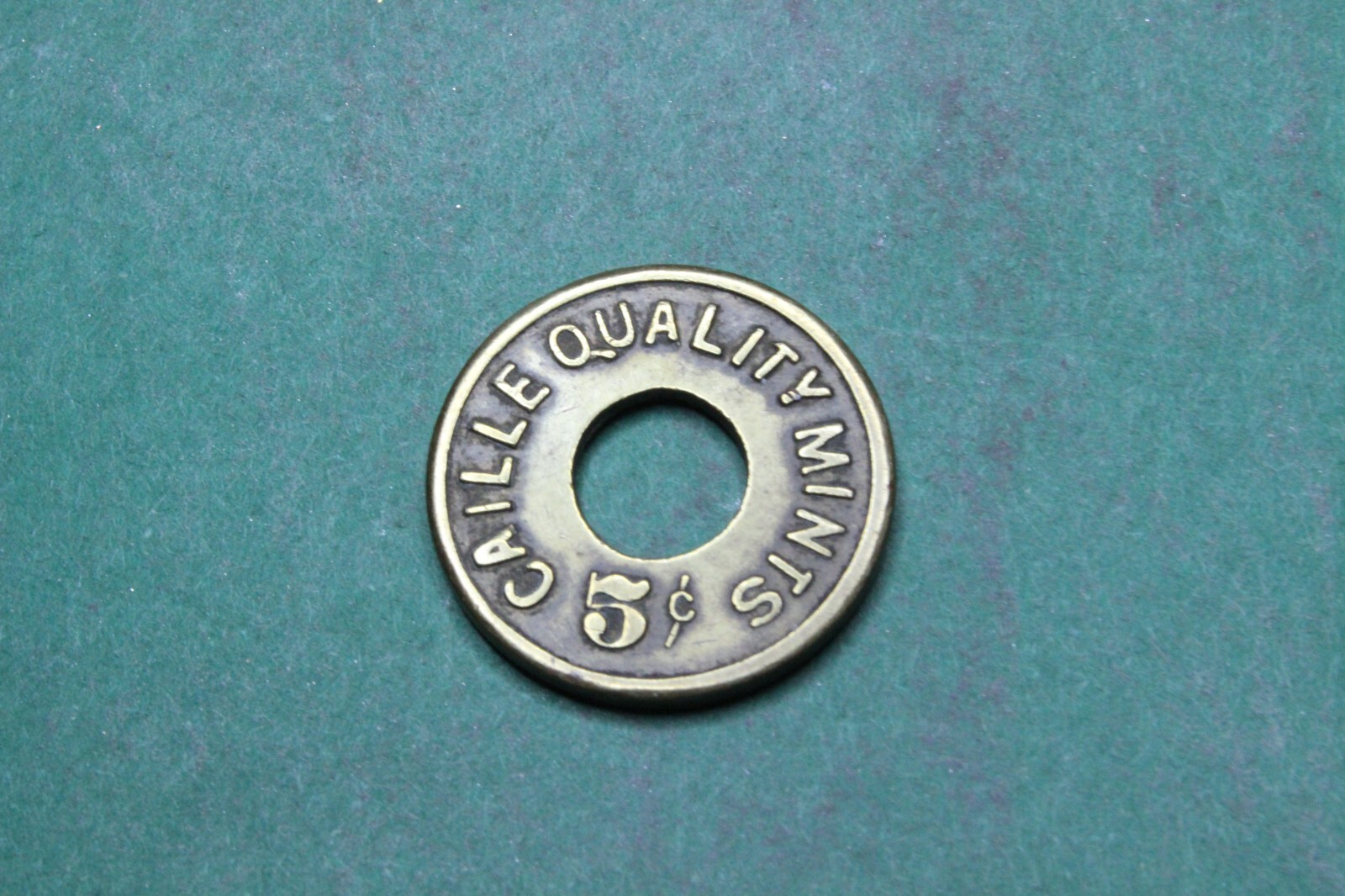 TRADE TOKEN-CAILLE QUALITY MINTS