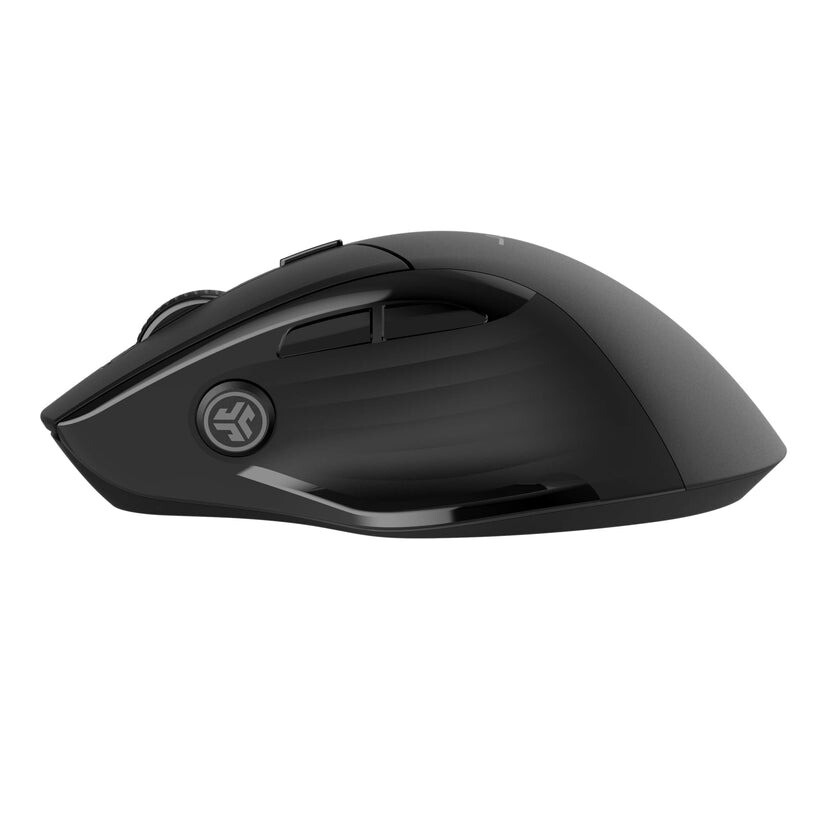 JLab JBuds Wireless Mouse For PC, Laptop, Computer, Mice, 2.4G, Bluetooth, Black