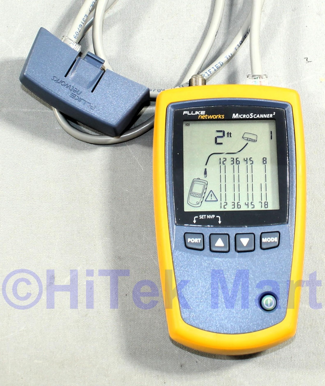 FLUKE NETWORKS MS2-KIT MICROSCANNER 2 & INTELLITONE PRO200 CABLE TEST KIT