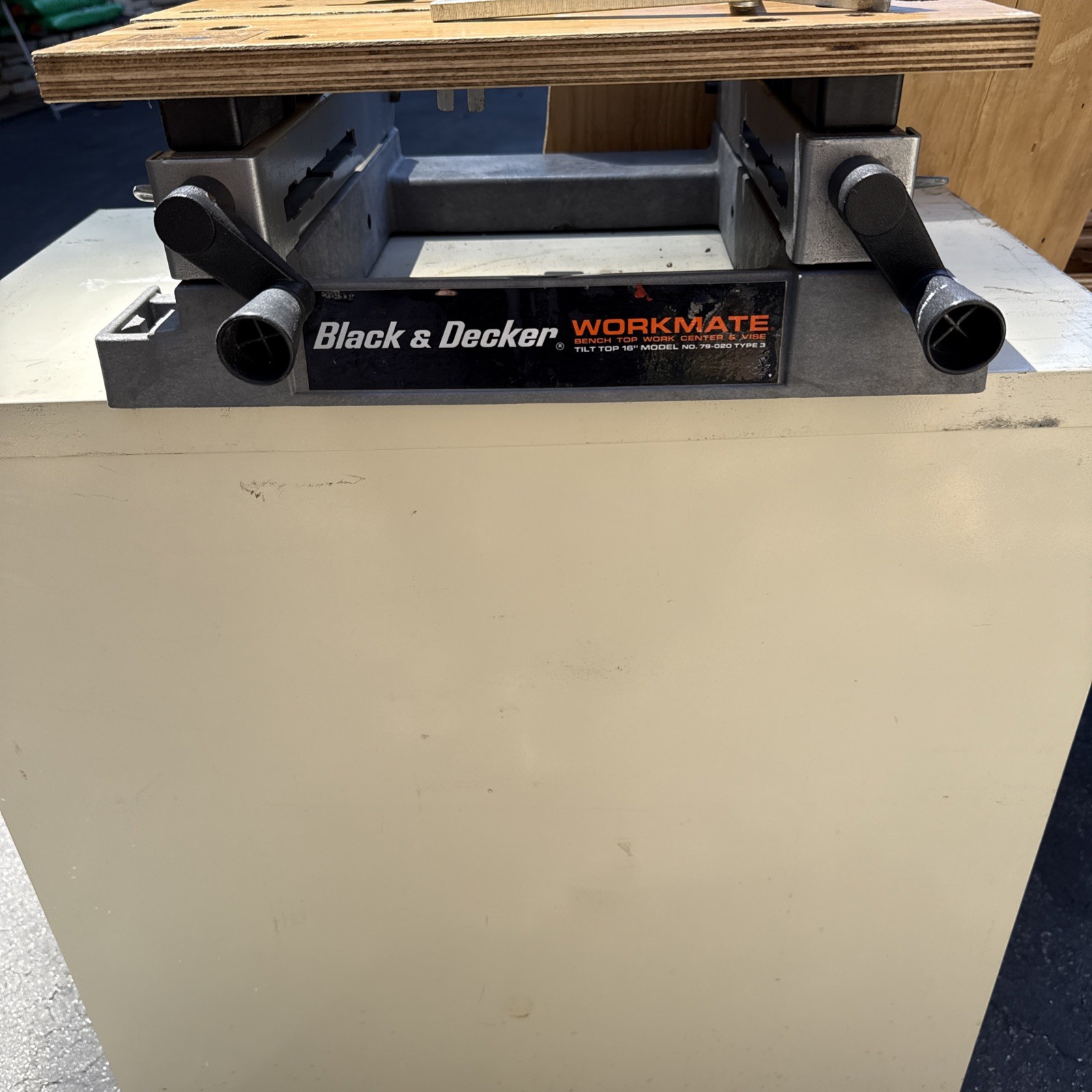 Black & Decker Bench Top Workmate 79-020 Type 3 Used