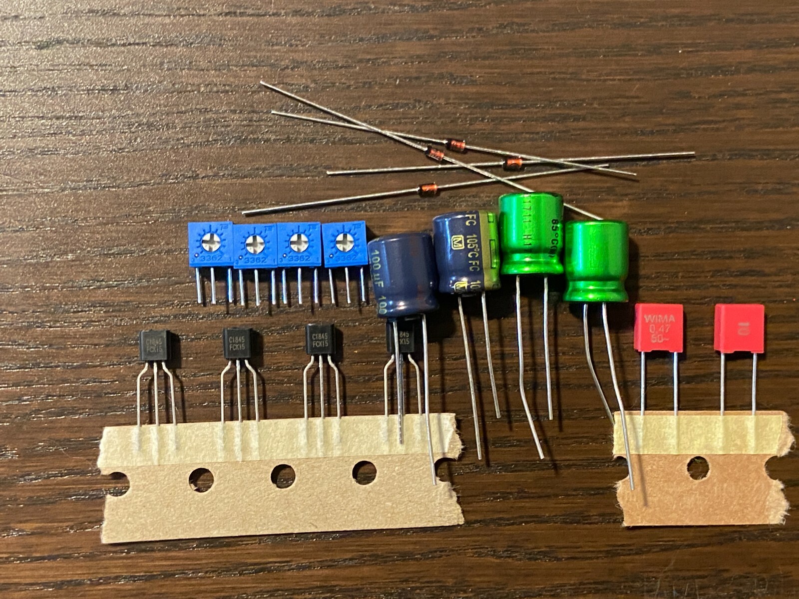 Sansui F-2436 Driver Board Rebuild Receiver Recap Kit 881 QRX-6001 QRX-7001