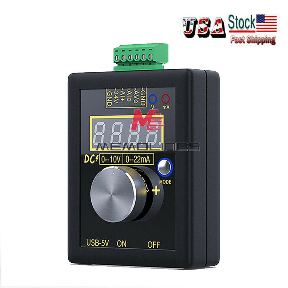 4-20mA 0-10V Signal Generator Current Voltage Signal Generator Simulator USA