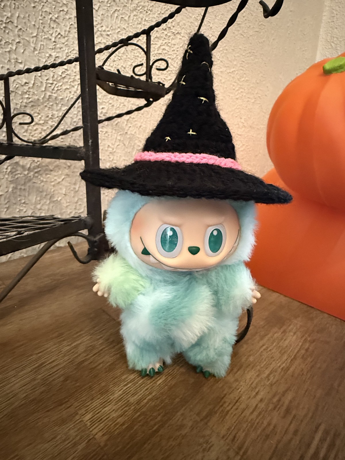 Handmade Crochet Labubu Witch Hat (NO DOLL)