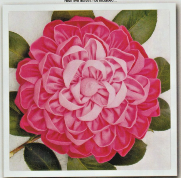3 Sizes Camelia Gigantus Brooch - SEWING PATTERN - Embellish & Accessorize