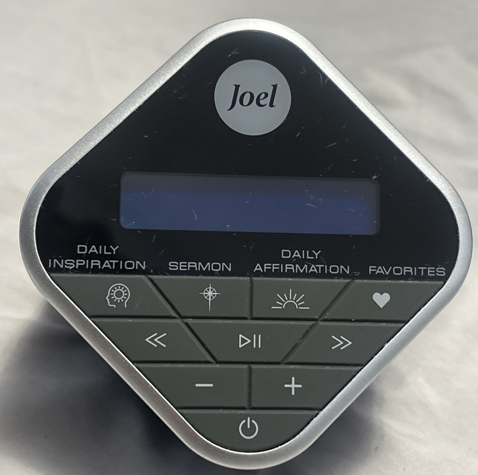 Joel Osteen Audio Cube Daily Inspirations, Affirmations, Faith, Hope, Strength