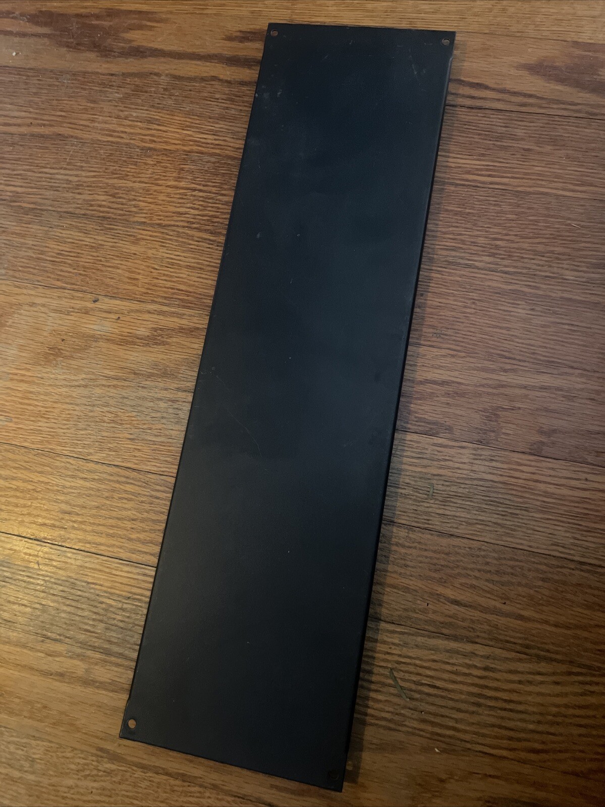 Unbranded Blank Black Three 3 Rack Space Panel Heavy Duty Steel Spacer Reinforce