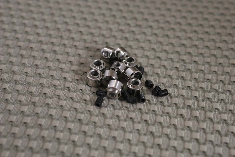 LOT OF 10 Landing Gear Wheel Stop Set Collar 8x3mm  NEW US SELLER