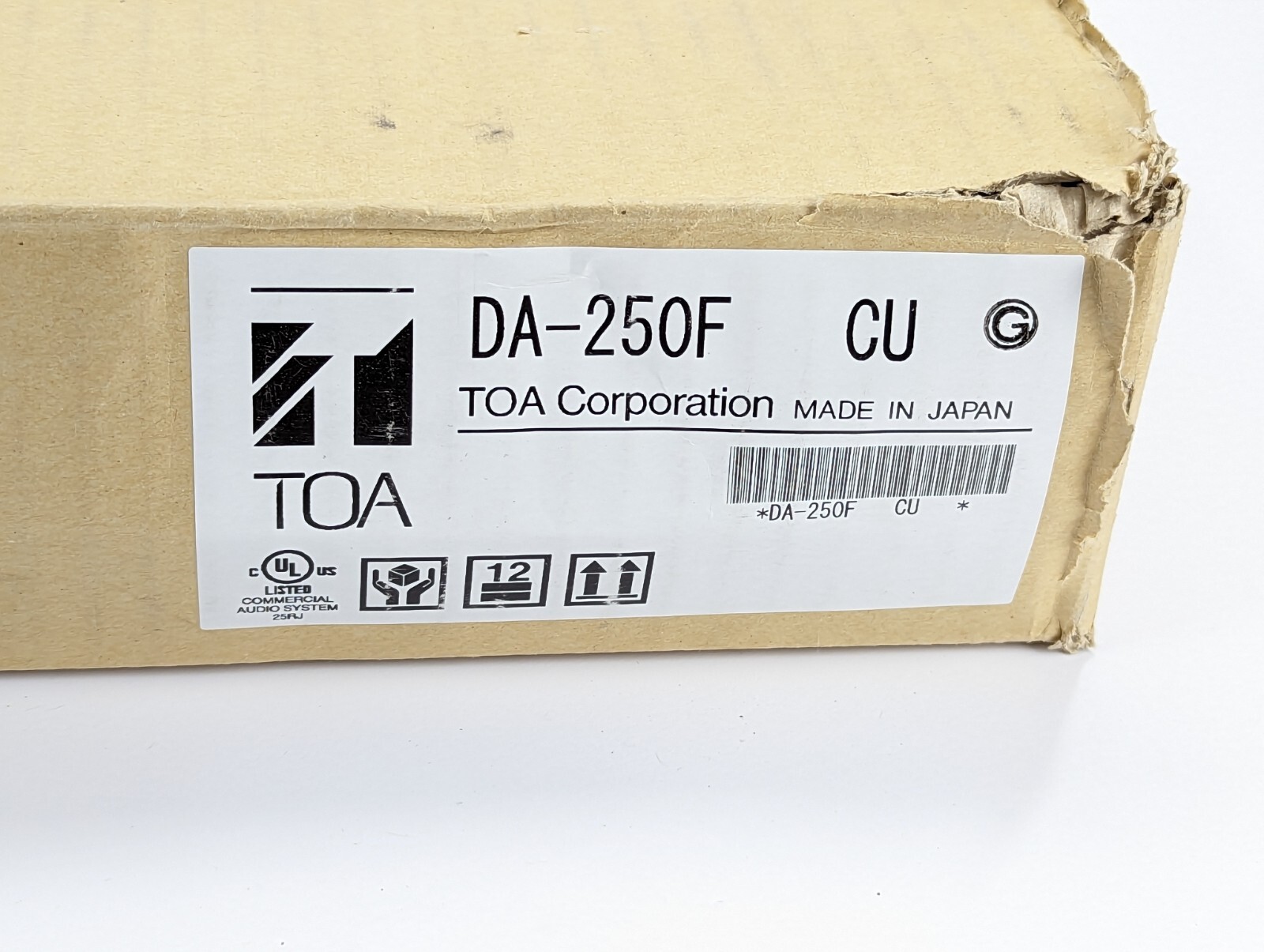 TOA DA-250F CU Multi-Channel (4) Power Amplifier *USED*