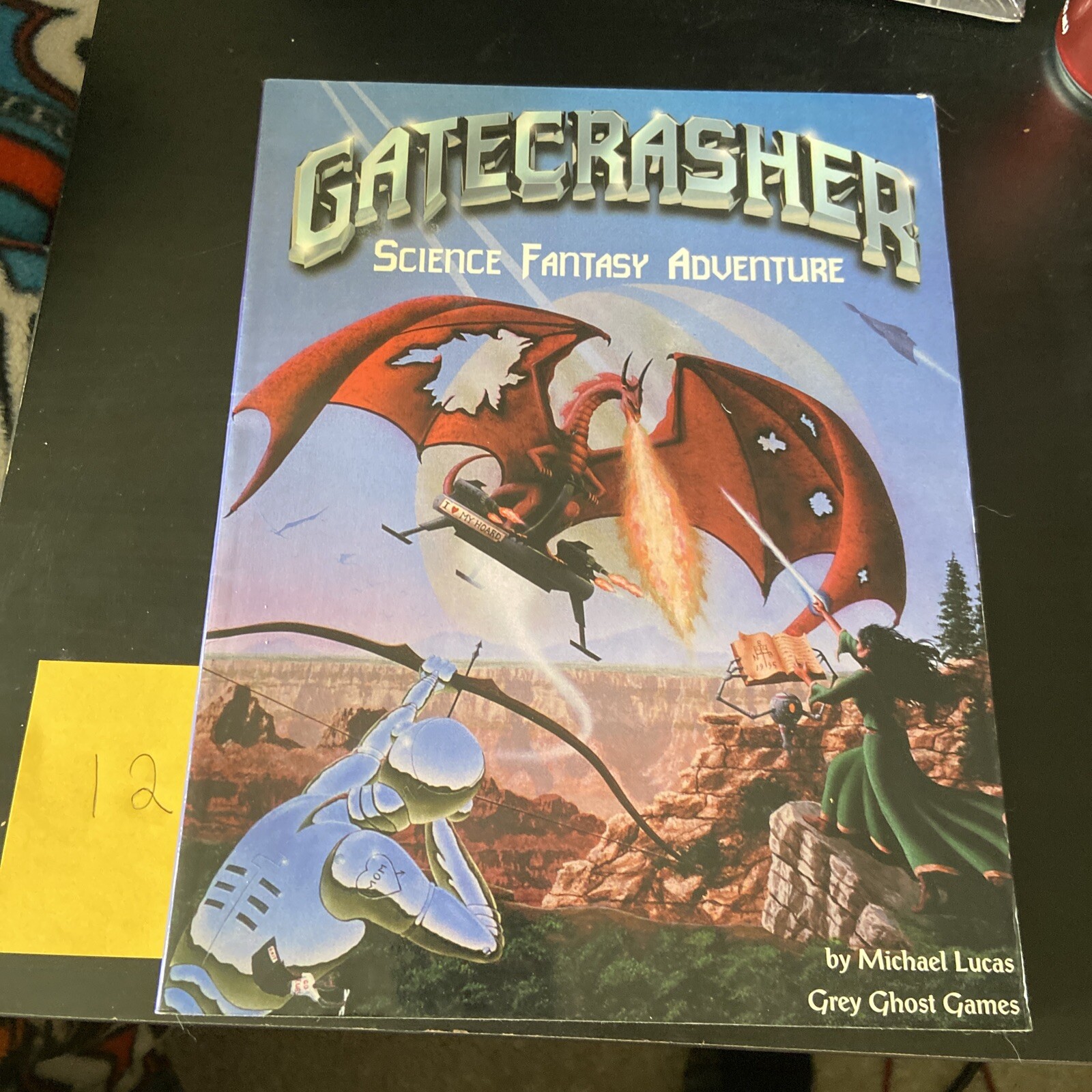 Gatecrasher Science Fantasy Adventure Second Edition a FUDGE Table Top RPG