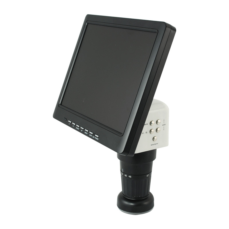 Video Microscope Body with 10 inch LCD Screen and LED Light MV02011121