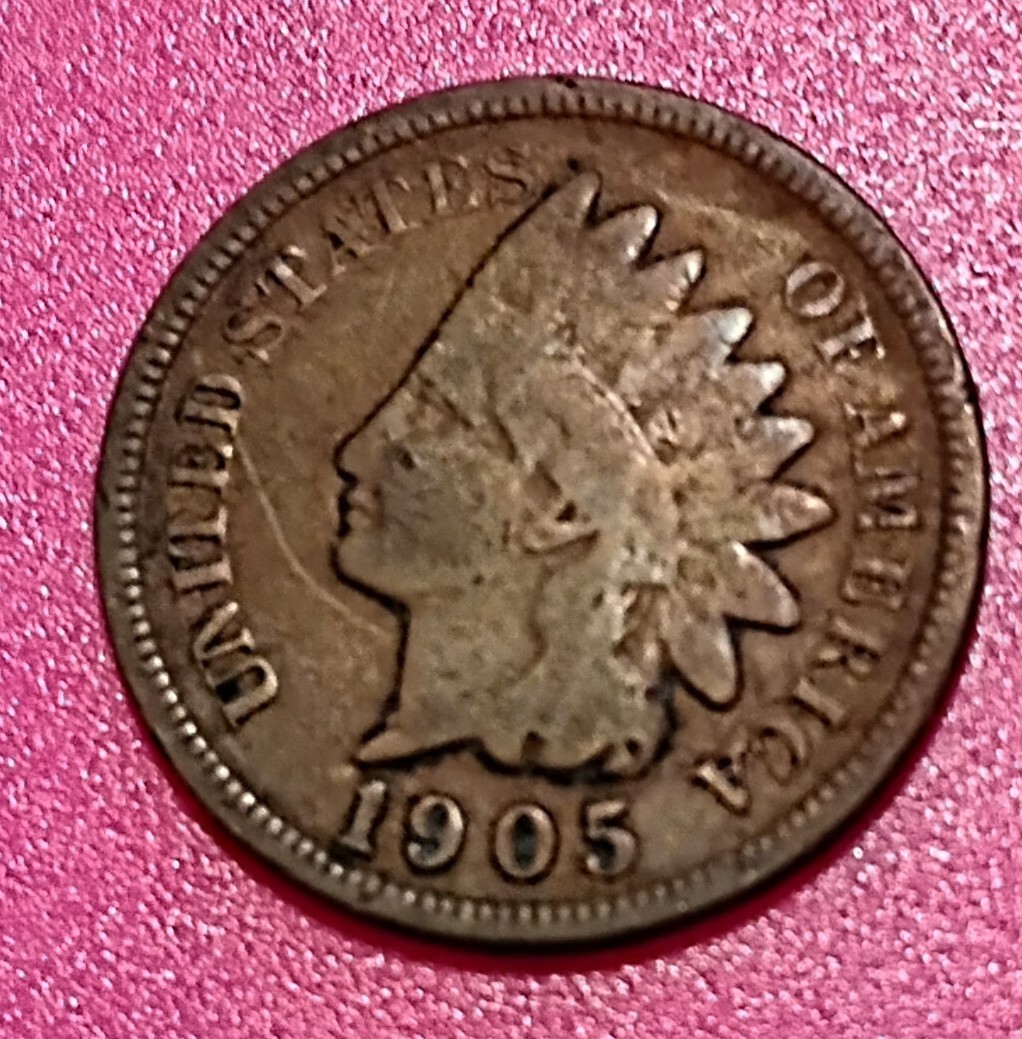 1905 Indian Head Pennie