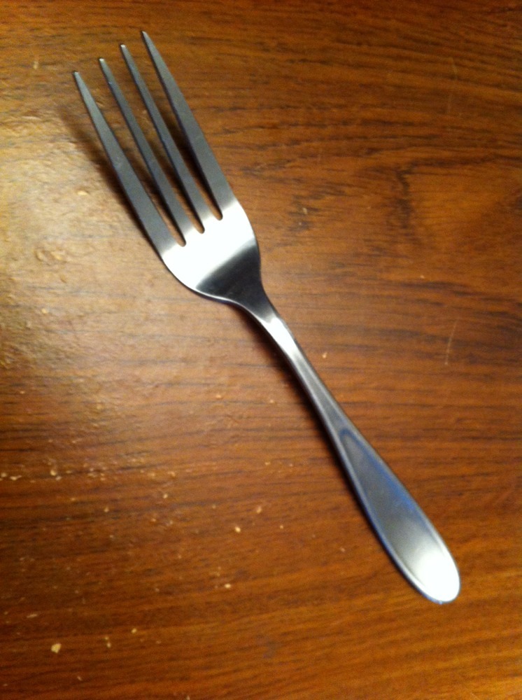 Gibson Genevieve Stainless Forged Glossy Stainless Large DINNER FORK 8"