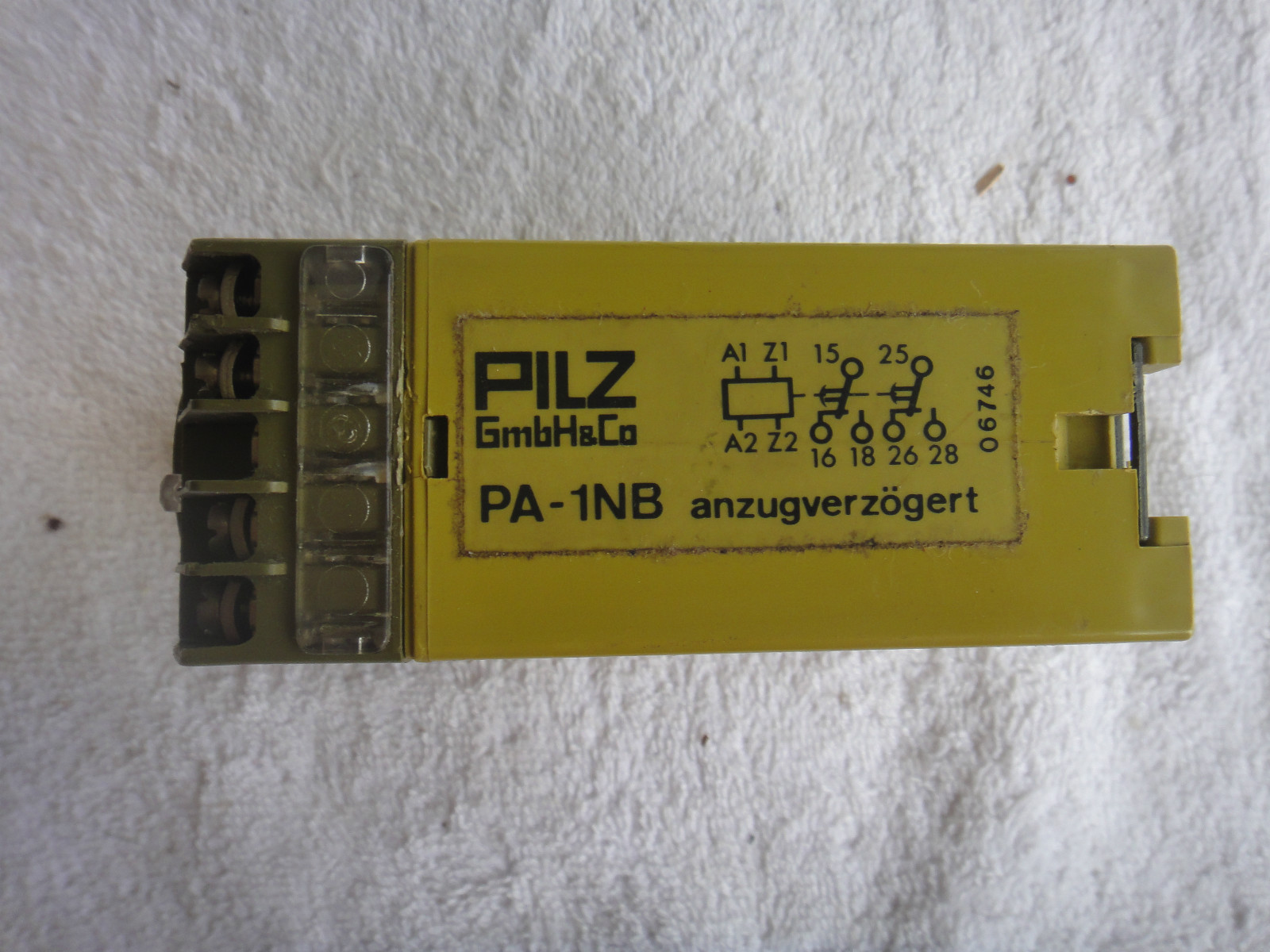 Pilz Safety Relay Timer PA-1NB
