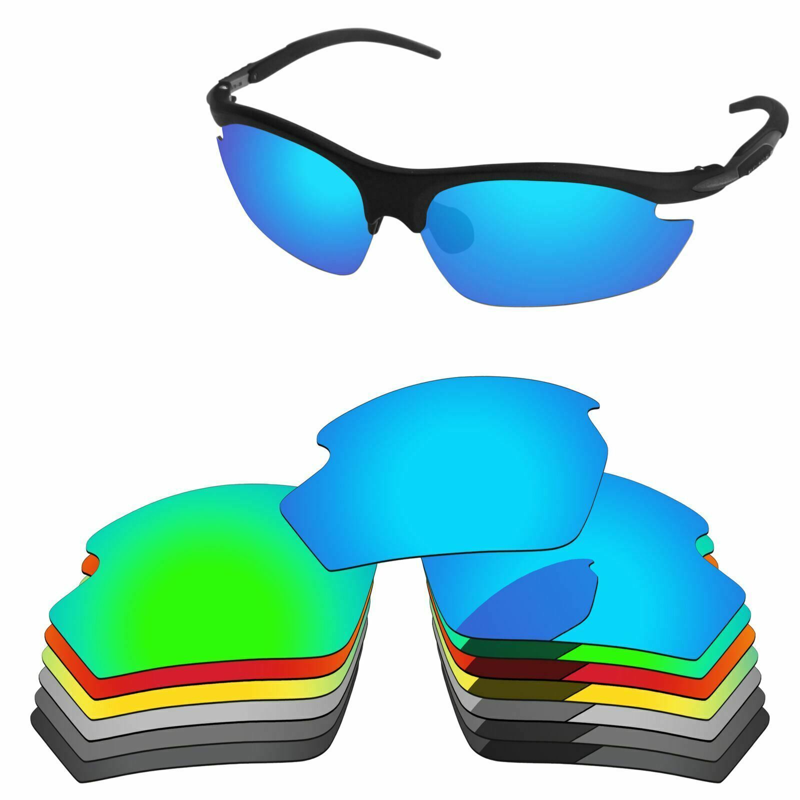 Lenslog Polarized Replacement Lenses For-Rudy Project Rydon SN79 Multi-Options