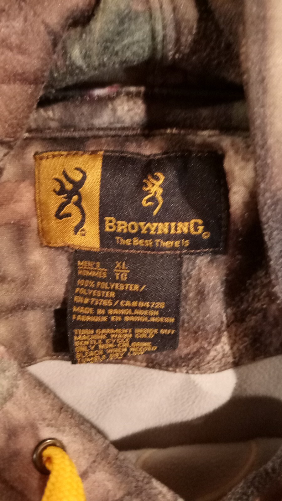Browning XL W Hood Break Up Infinity Pullover