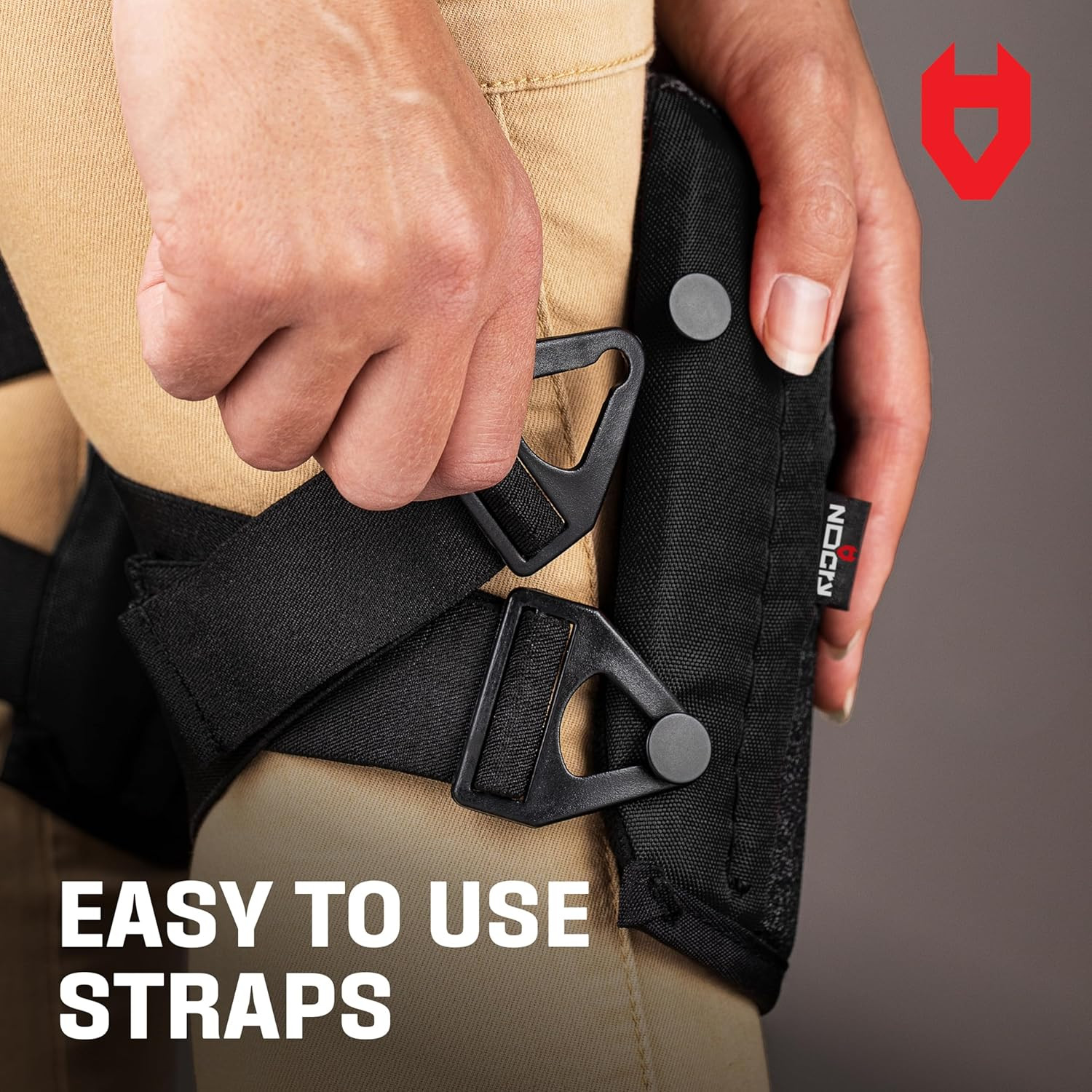Non-Slip Knee Pads with Foam Padding & Adjustable Straps for Work & Garden