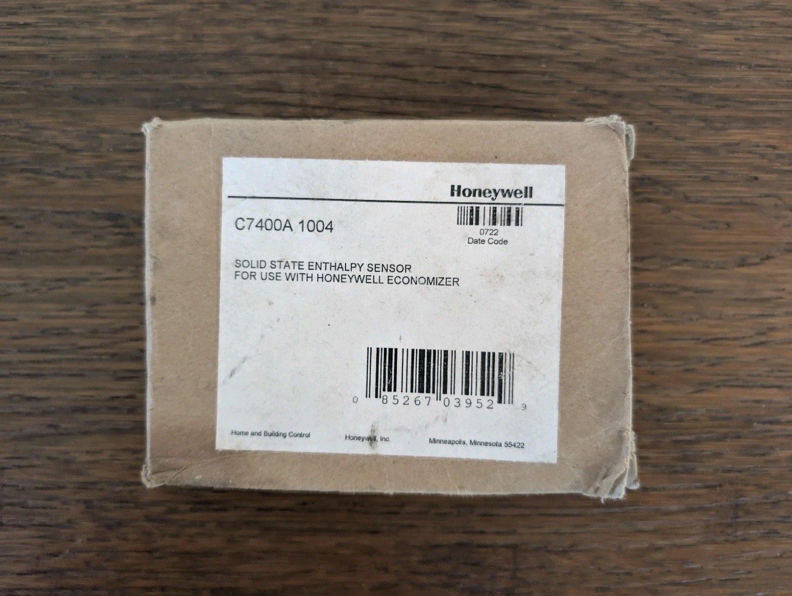 New Honeywell C7400A 1004 Solid State Enthalpy Sensor