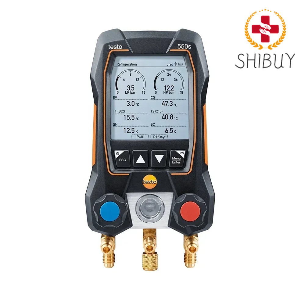 Refrigerant Pressure Gauge Air Conditioner Fluoride Gauge Set Snow Gauge