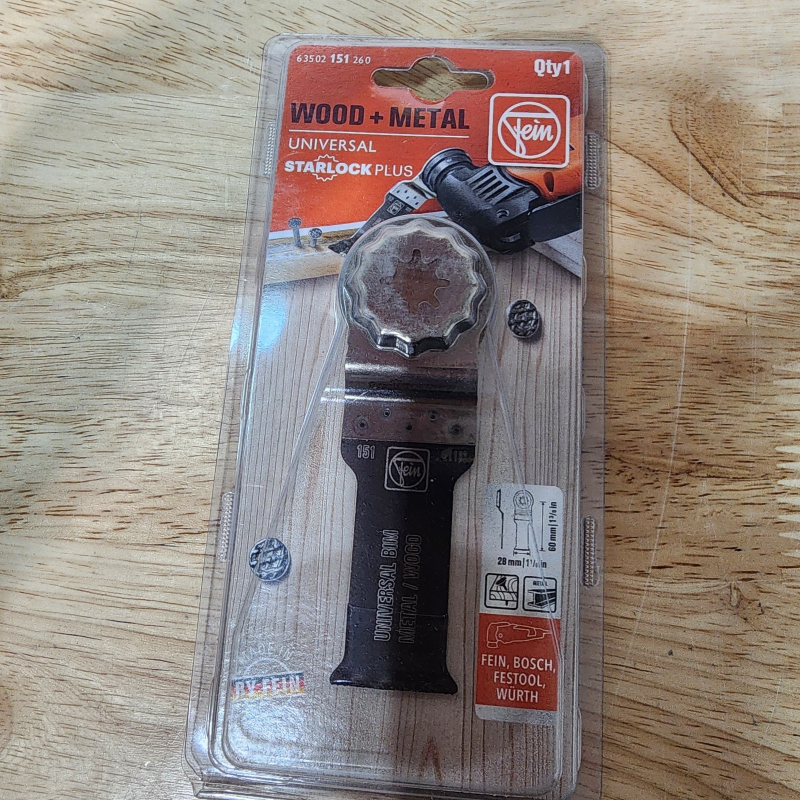 FEIN Multi Tool Blade Attachment 63502151260