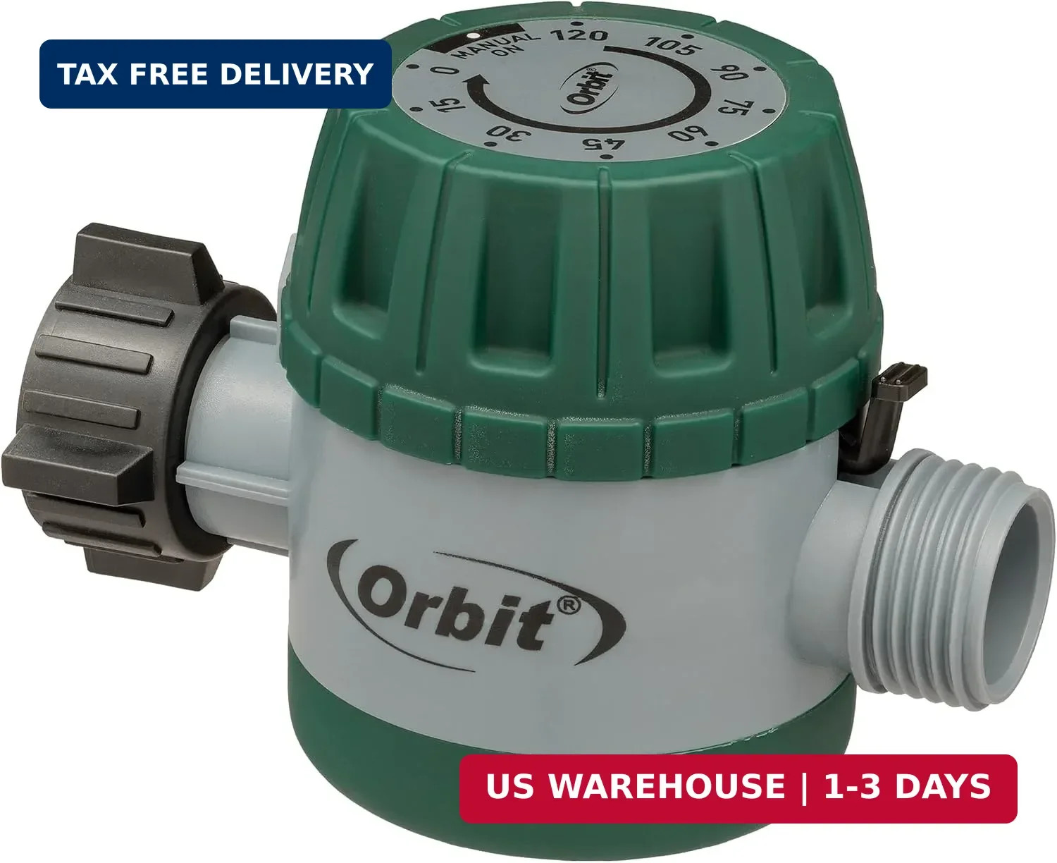 Mechanical Water Timer - Adjustable Irrigation Shutoff for Lawn & Garden W