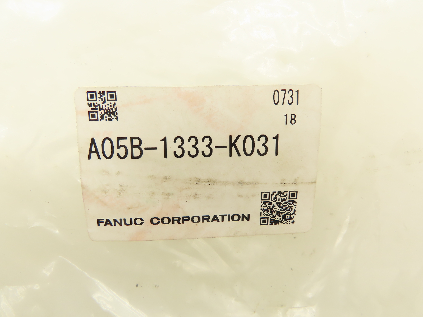 Fanuc A05B-1333-K031 J3 Axis Range Stopper Brake Bracket